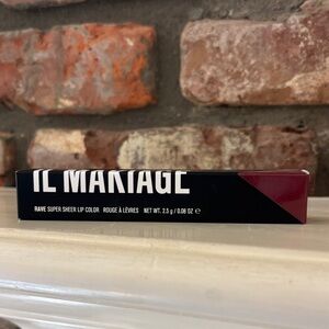 NWT IL MAKIAGE Super Sheer Lip Color, Rave (454)